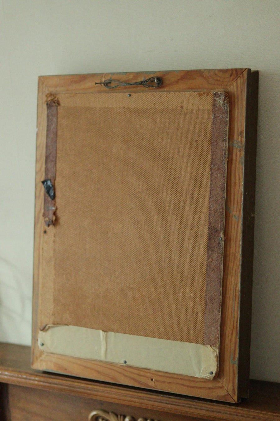 Original Swedish Mid Century Oil on Panel –Portrait of a Woman
