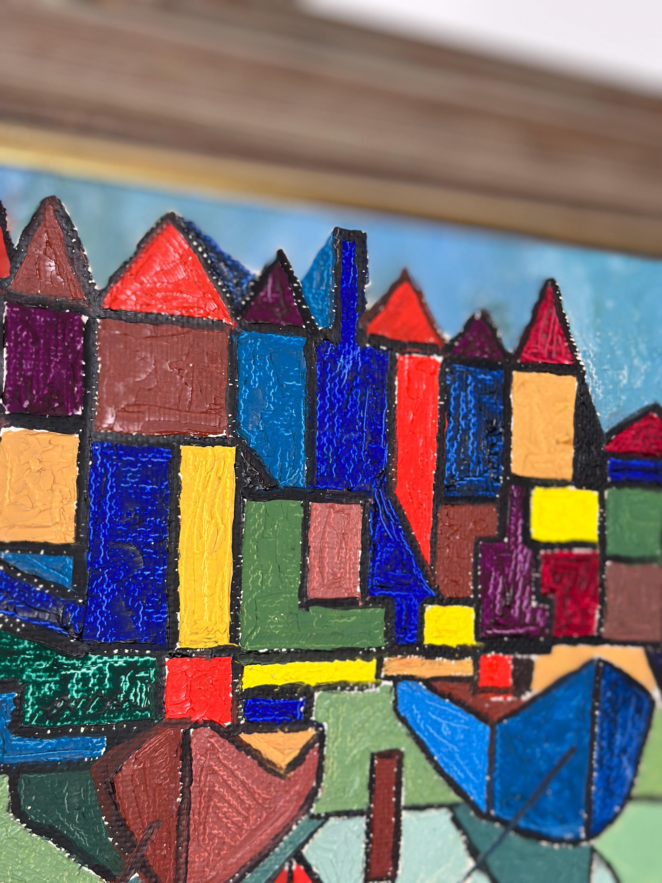 Harbour scene by Tommy Hallberg