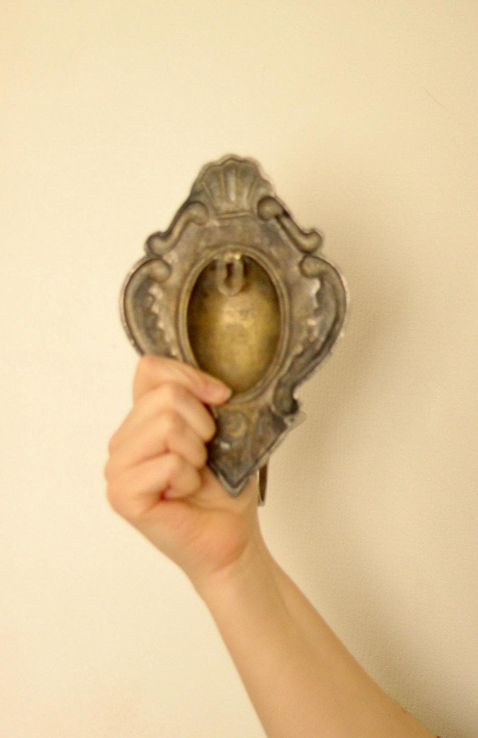 Pair of Mid Century Swedish Pewter Sconces