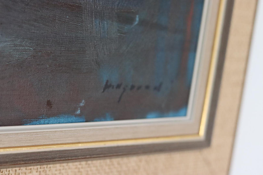 “Farm House Against a Blue Sky” by Bengt Hillgrund