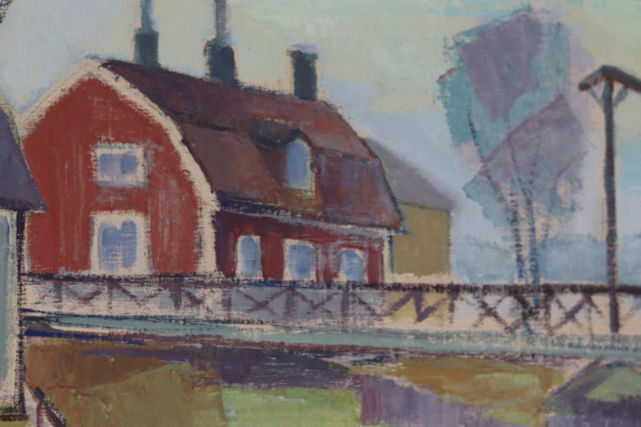 “Harbour Scene” by G. Höglund