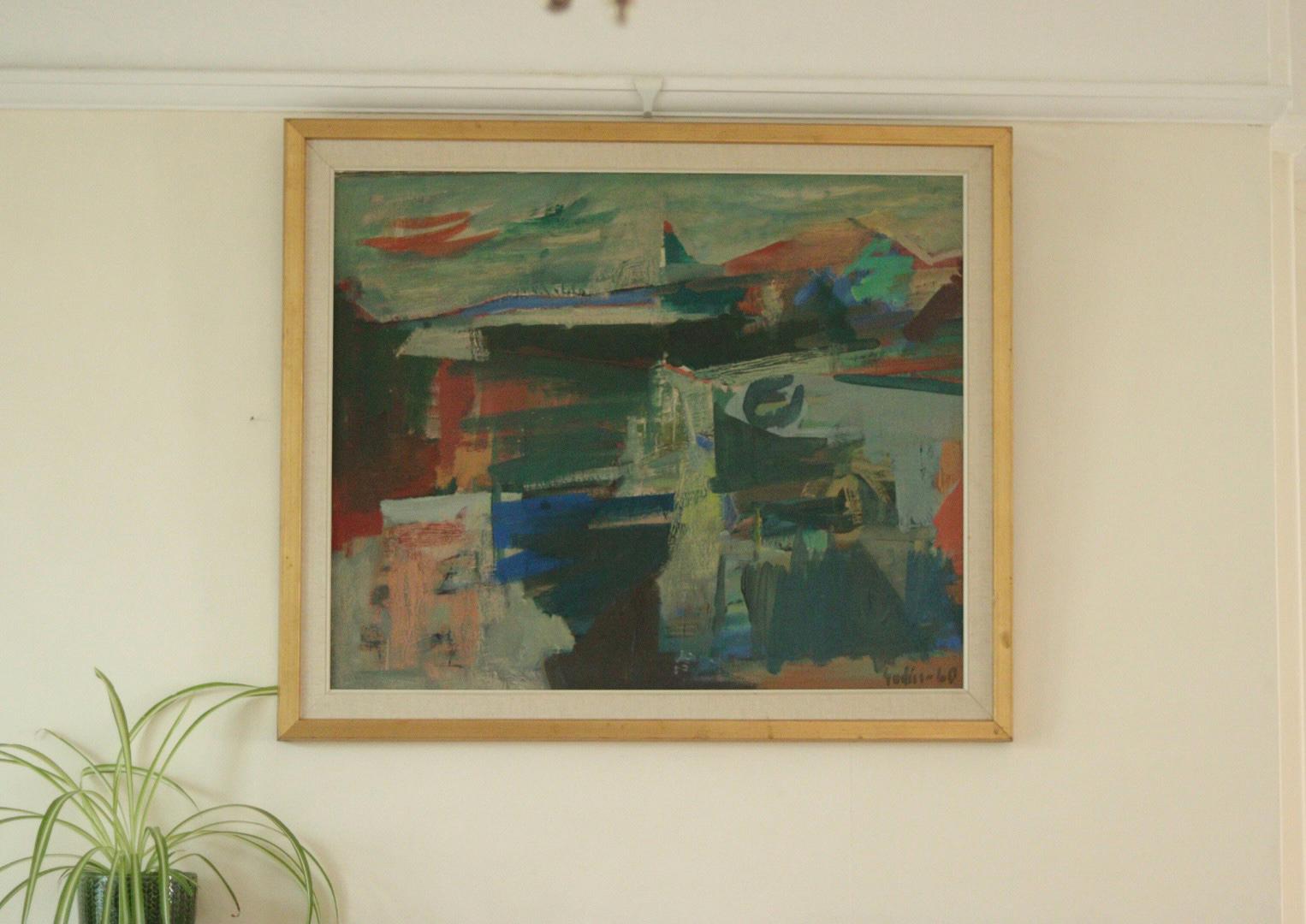 “Abstract Scene” by Ragnar Godin