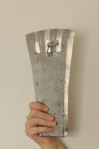1925, Pair Of Early Century Swedish Pewter Sconces by Tage Fong‑Stedt