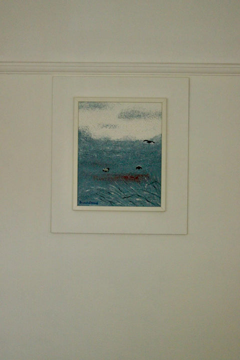 “Orrtupparna Samlas (The Black Grouse Gather)” by Bruno Wiklund-Vintage