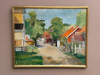 Street with Houses and Trees By Ulfe