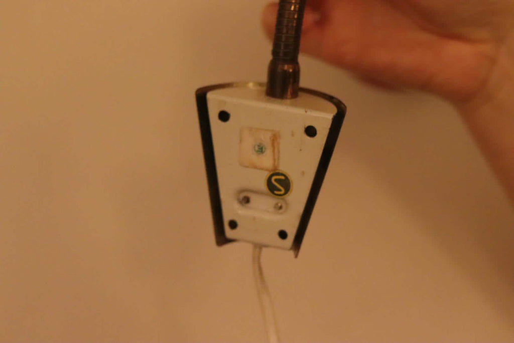 Vintage Red Wall Sconce, Swedish