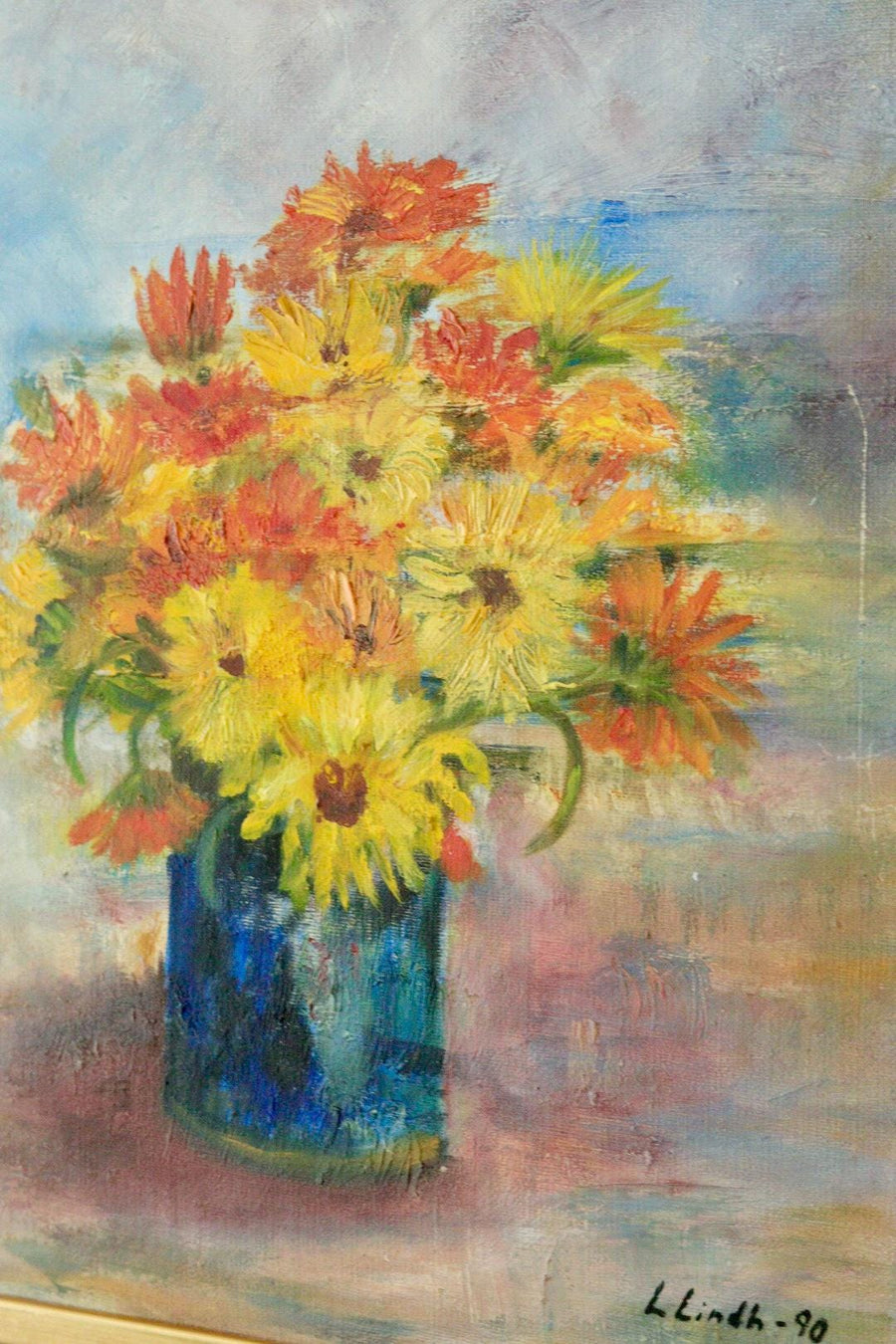 "Orange Bouquet 90" by Lilian Lindh