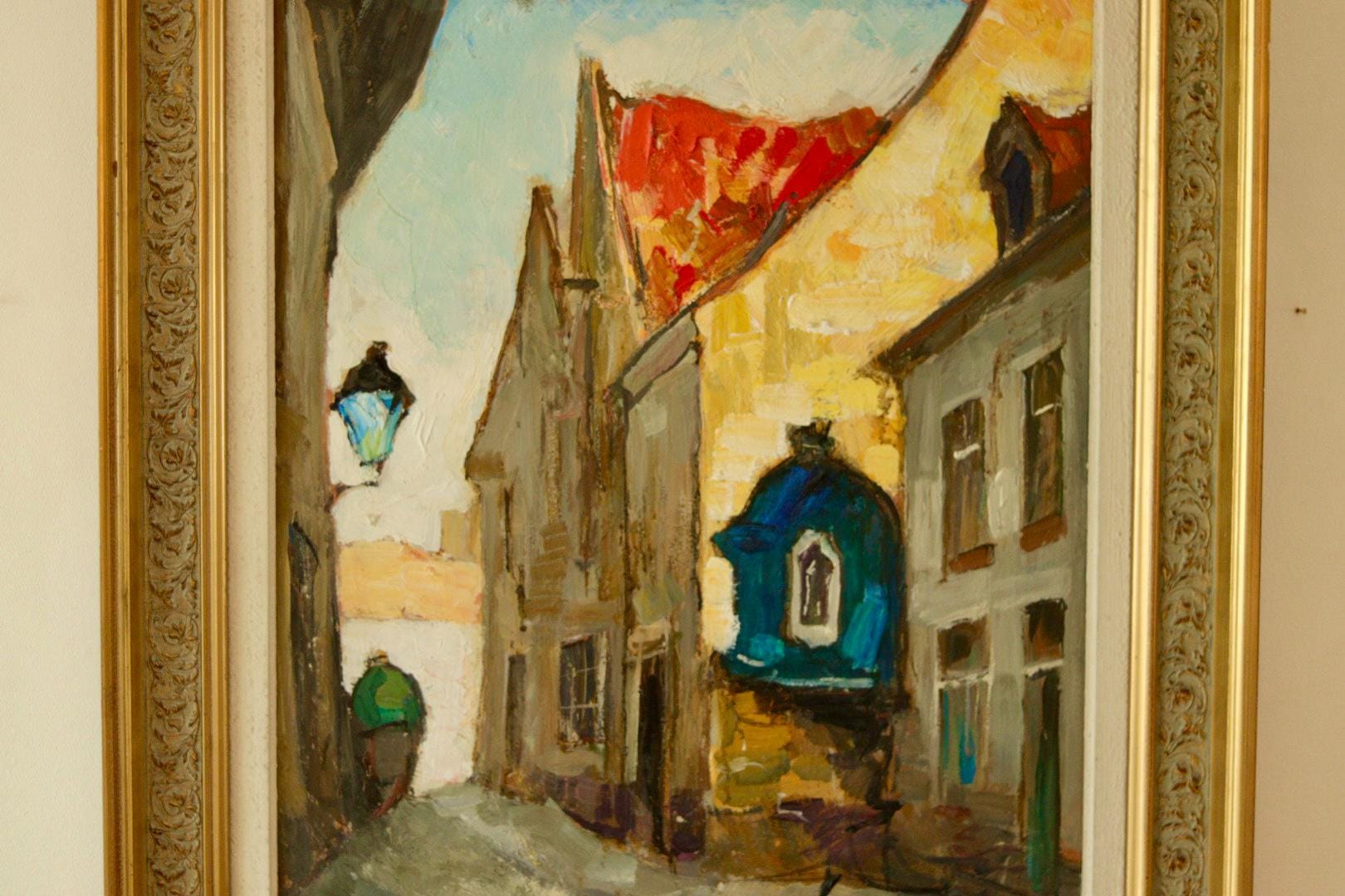 "Street Scene" by Knut Norrman