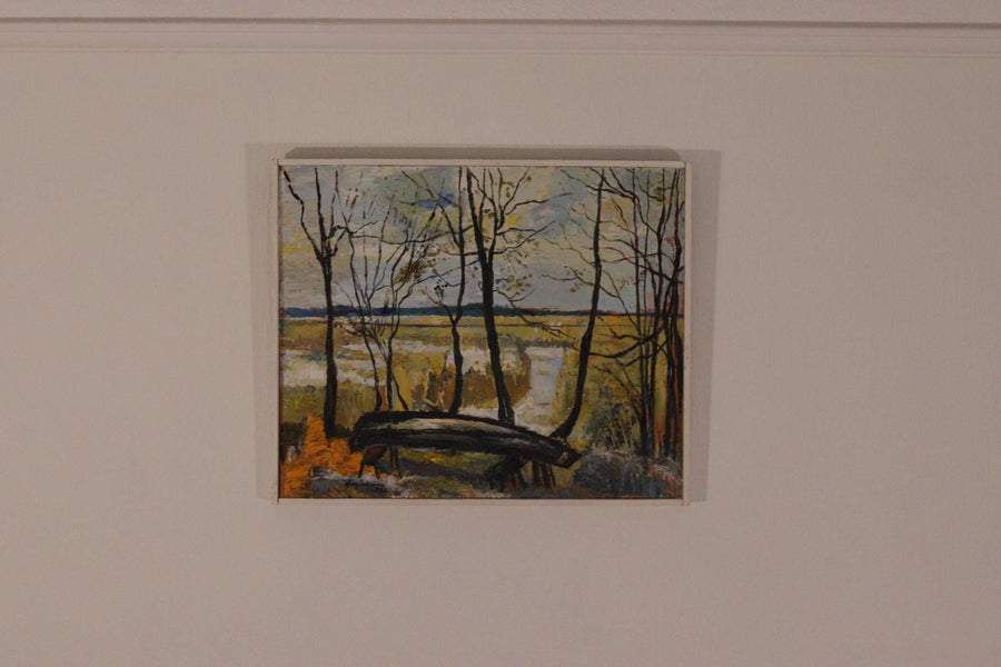 “Landscape with Trees” by Harry Sahlin