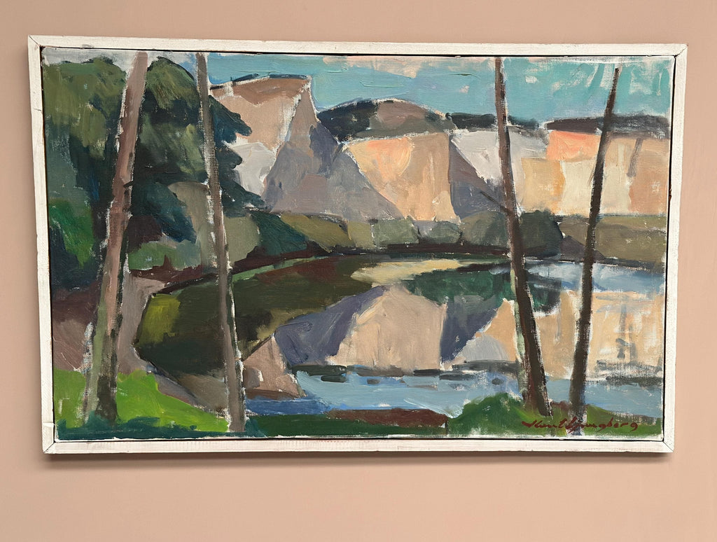 “Abstract Landscape” by Knut Ljungberg