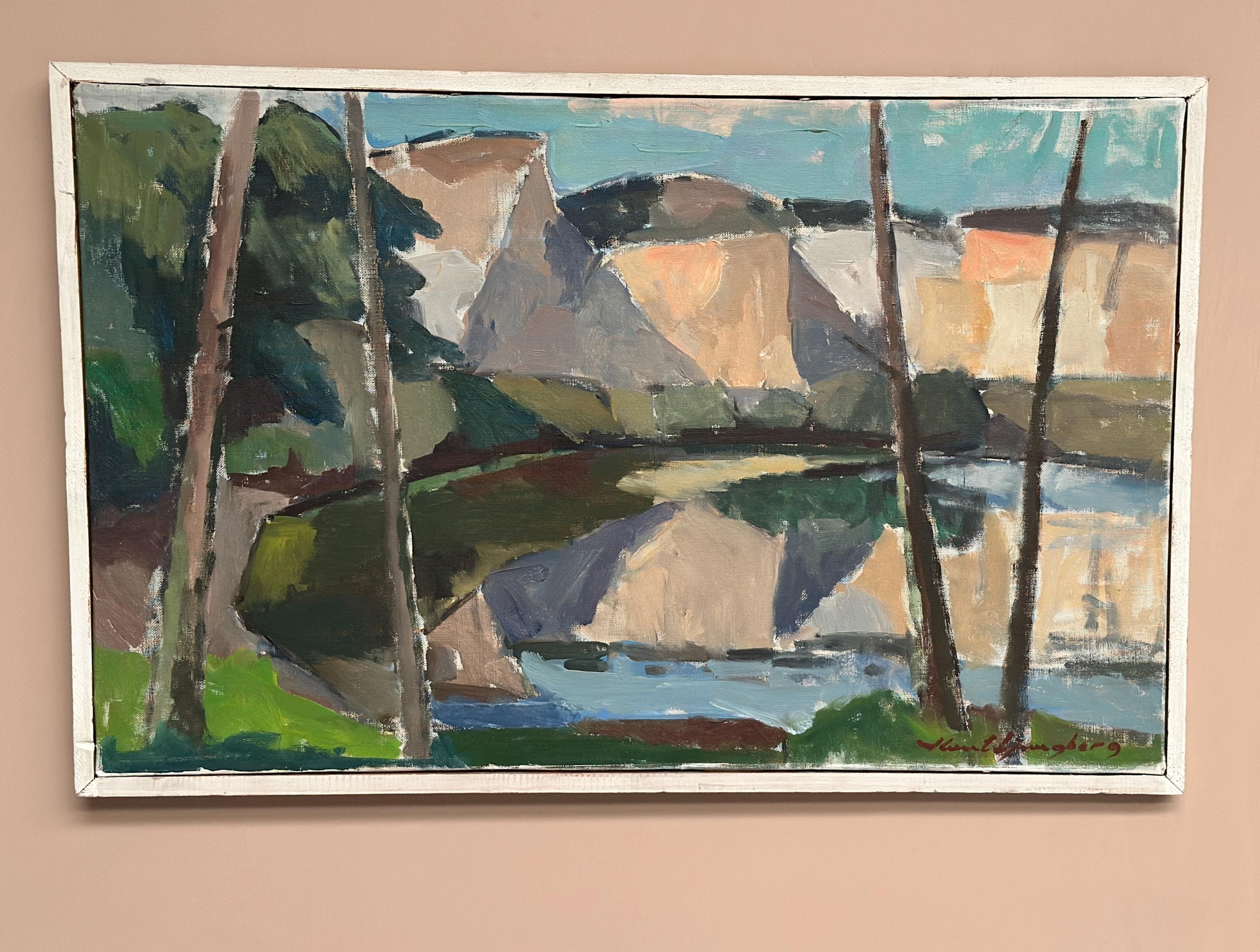 “Abstract Landscape” by Knut Ljungberg