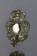 Pair Of Mid Century Swedish Brass Sconces