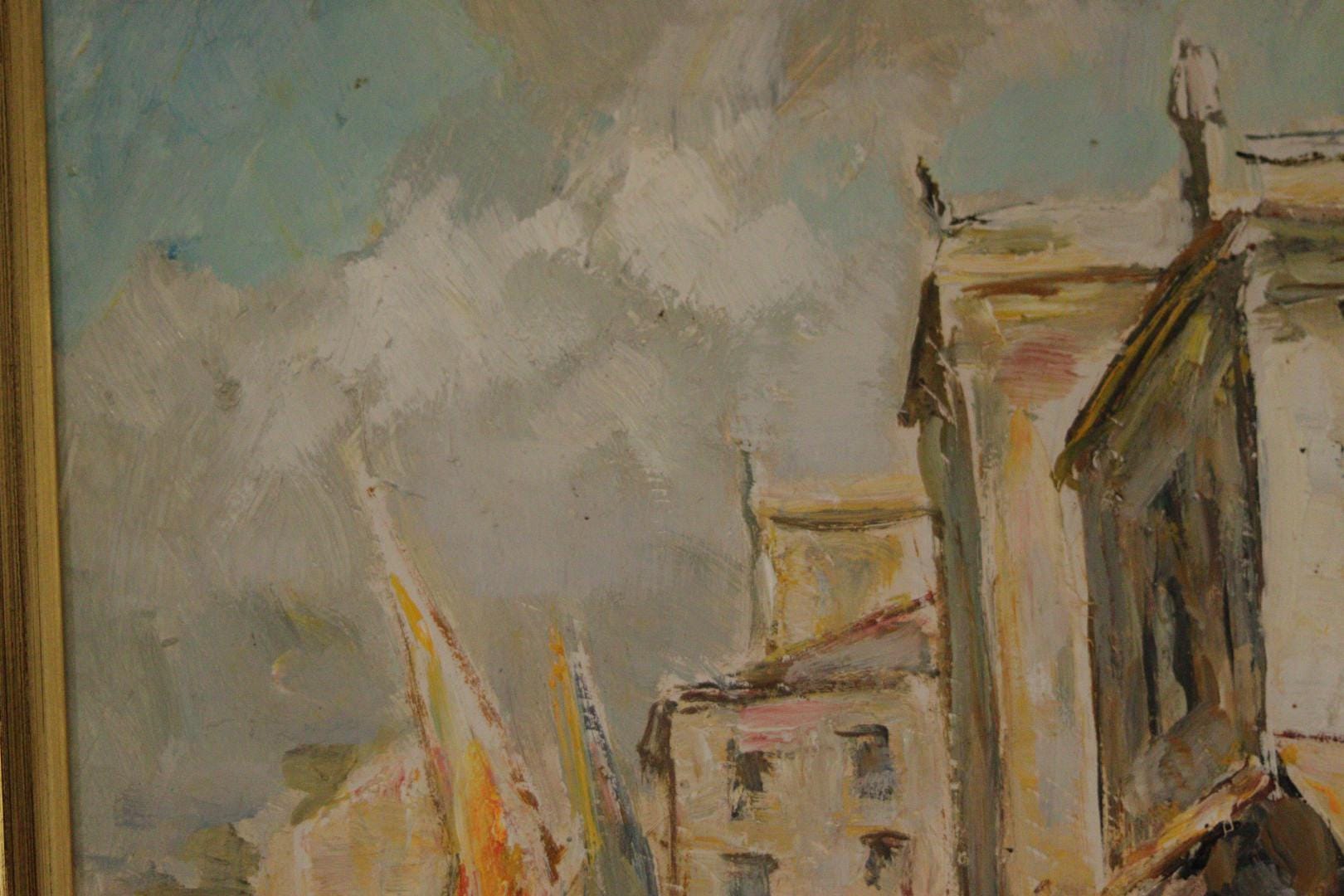 “Venice Scene” by Knut Norman