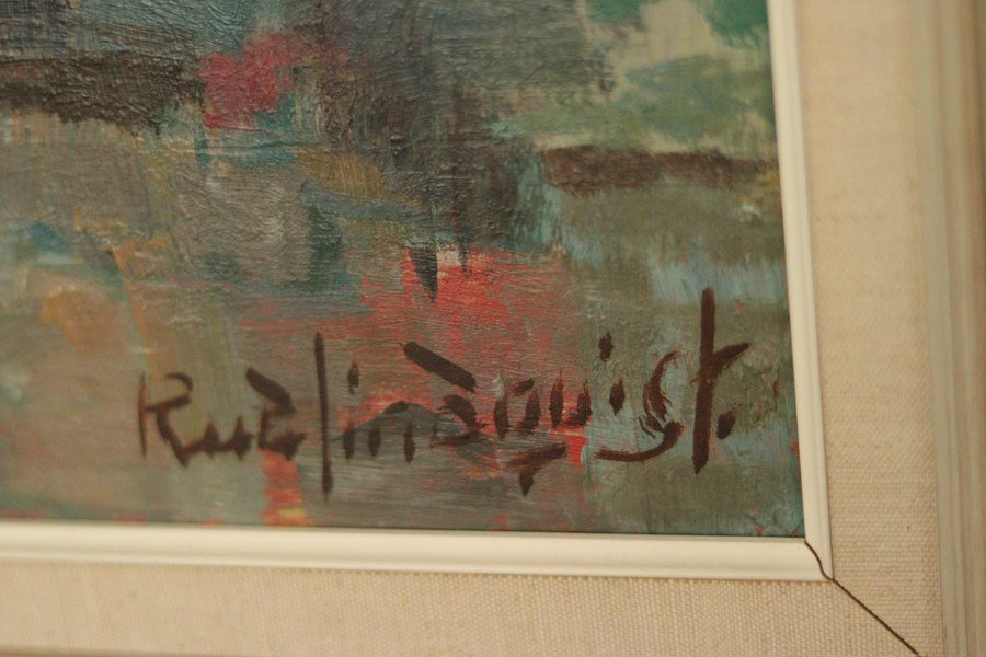 “Fishing Boat at the Pier” by R. Lindqvist