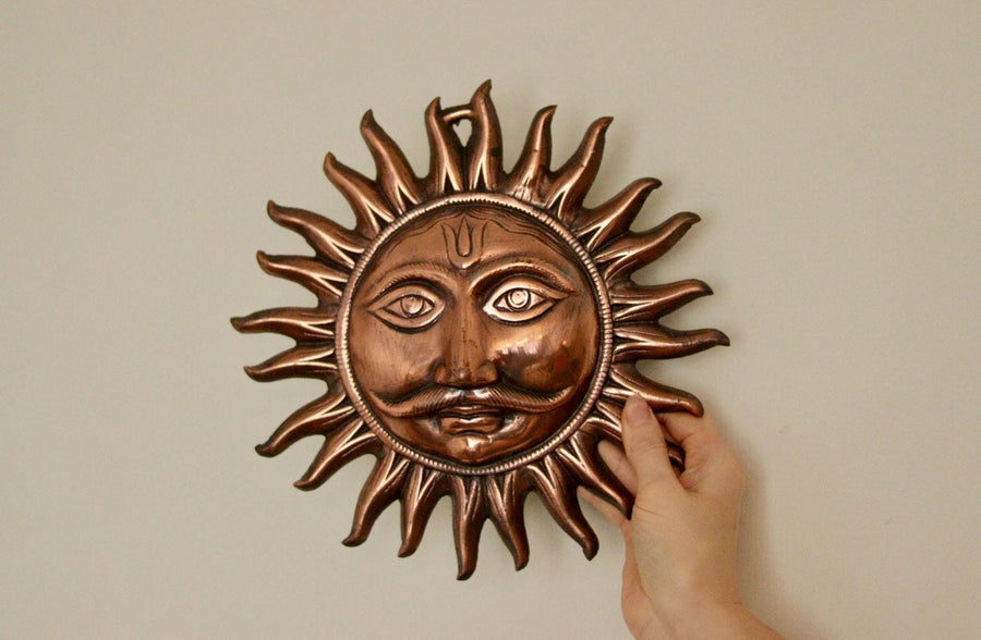 Vintage Copper Sun