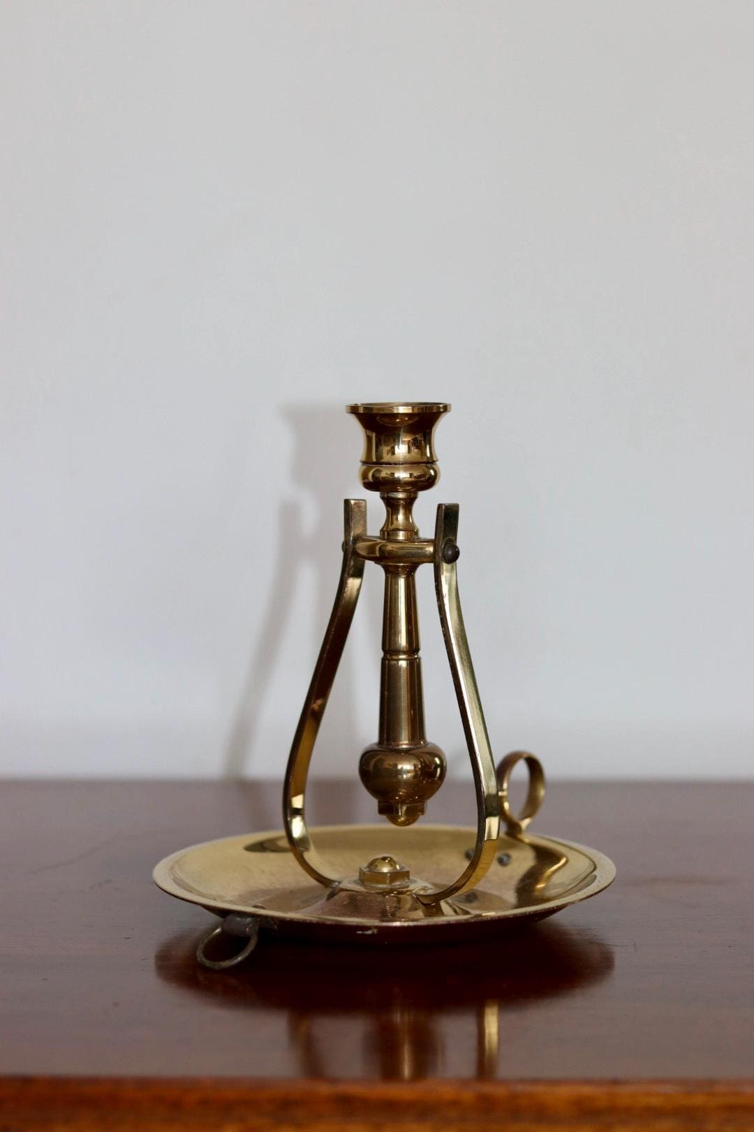 Swedish Brass Candleholder