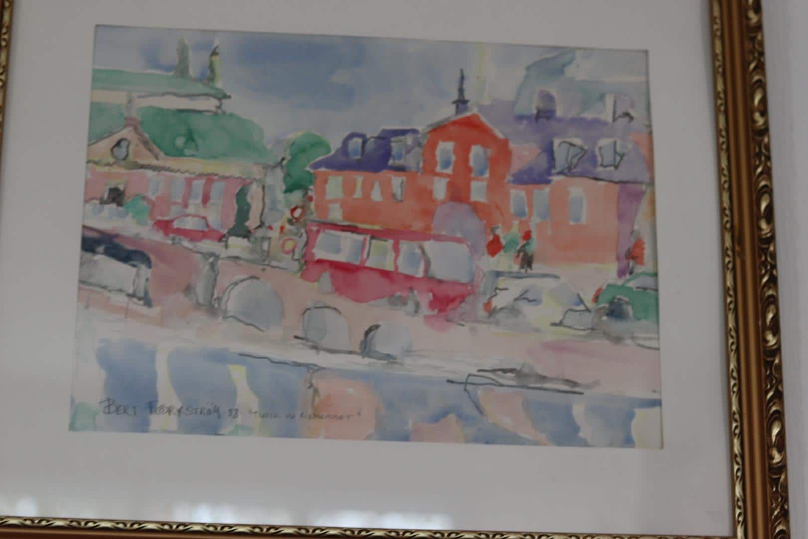 “Traffic at the Knight's House” by Bert Forkström