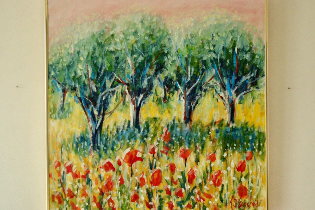 "Valmo Vid Olivlund" by Gunnar Ingemar Erixon