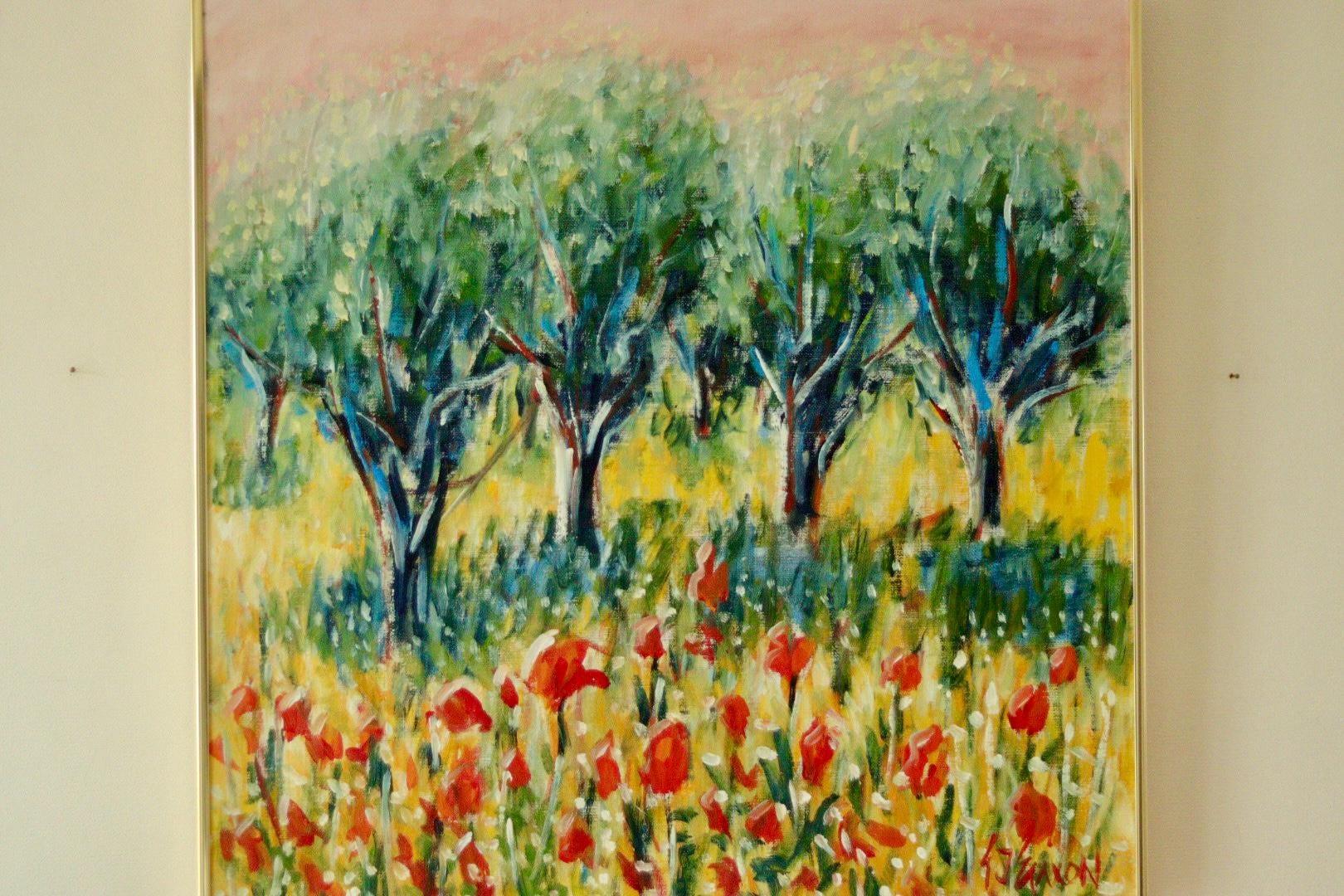 "Valmo Vid Olivlund" by Gunnar Ingemar Erixon