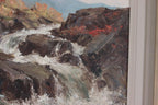 “Landscape with Waterfall” by Åke Ahmlund