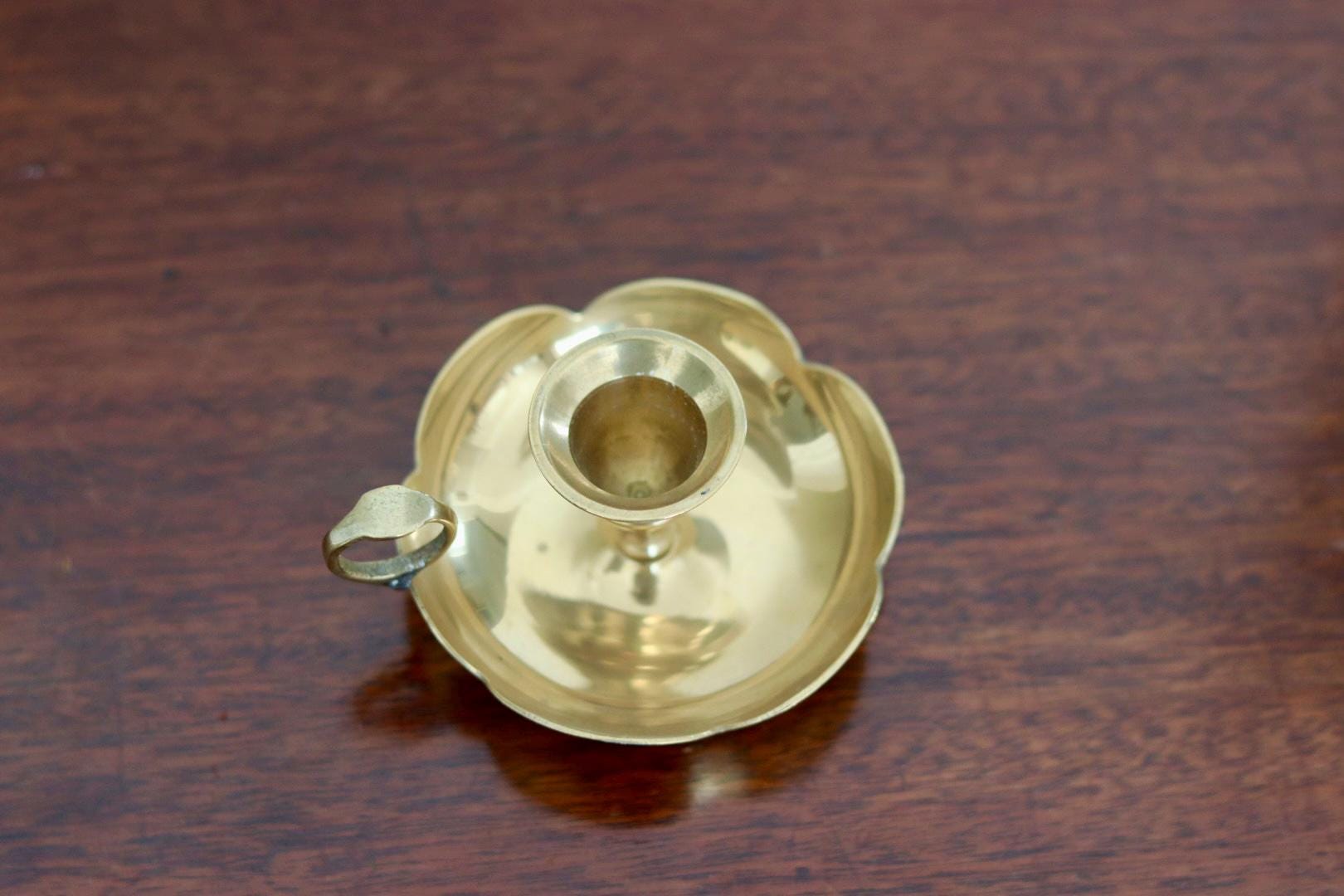 Swedish Brass Candleholder