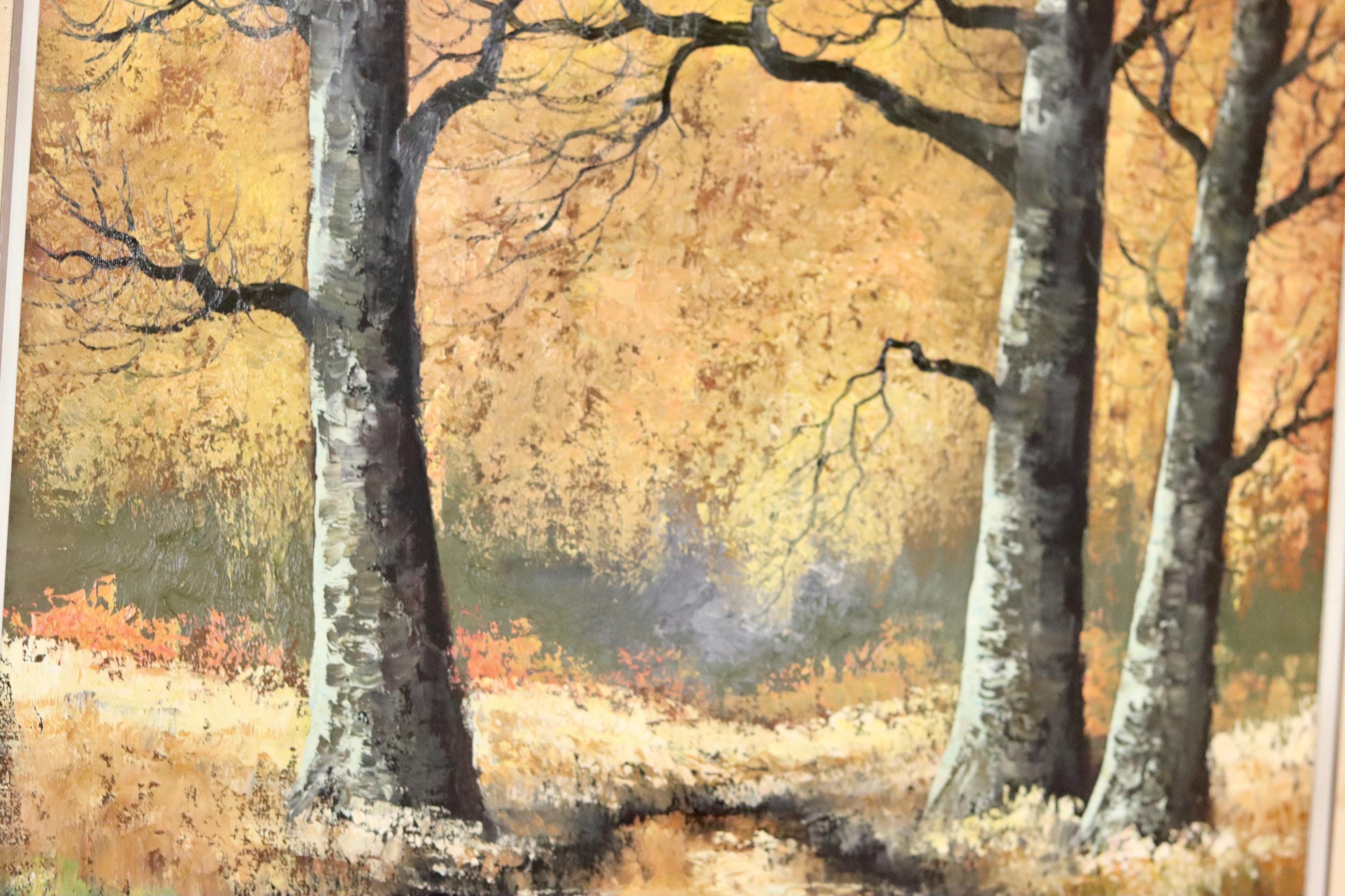 "Autumn in the Woods"- Signed Susan Krammer