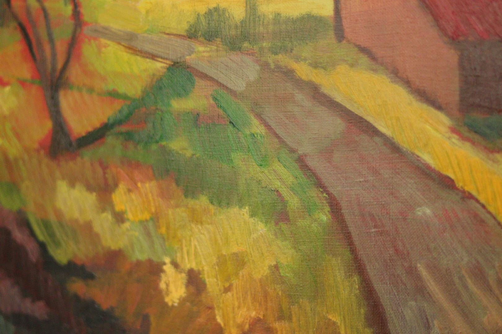 “Landscape with Barn” by Bror Göransson