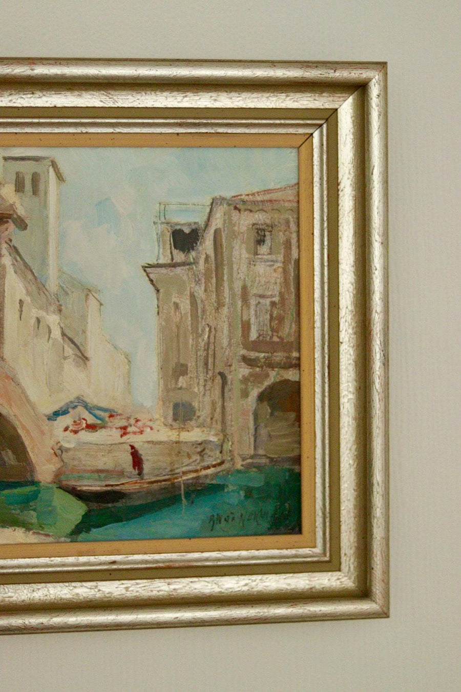 “Venice Scene” by Knut Norman