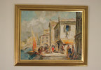 “Venice Scene” by Knut Norman