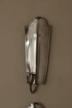 Pair of Mid Century Swedish Pewter Sconces by Svenskt Tenn