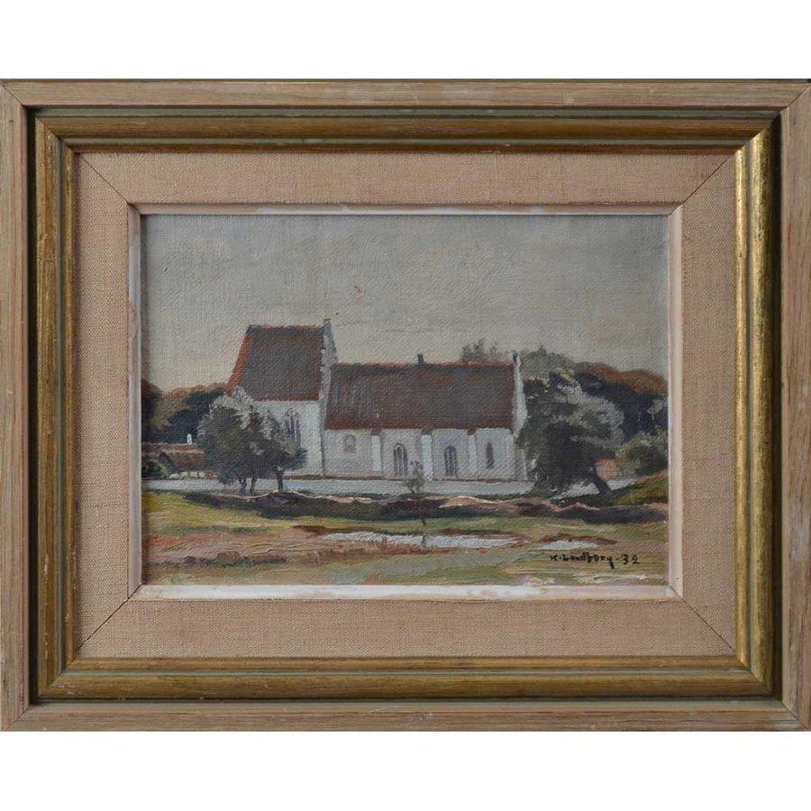 “Skanör Church” by Karl Lundborg