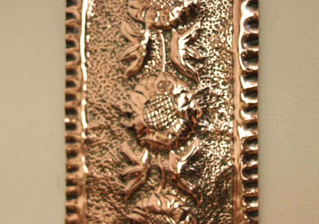 SINGLE Mid Century Swedish Copper Sconce