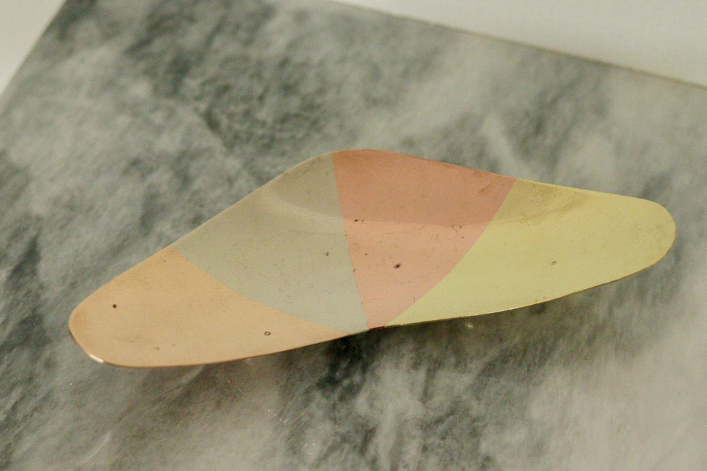 Vintage Mixed Precious Metal Dish