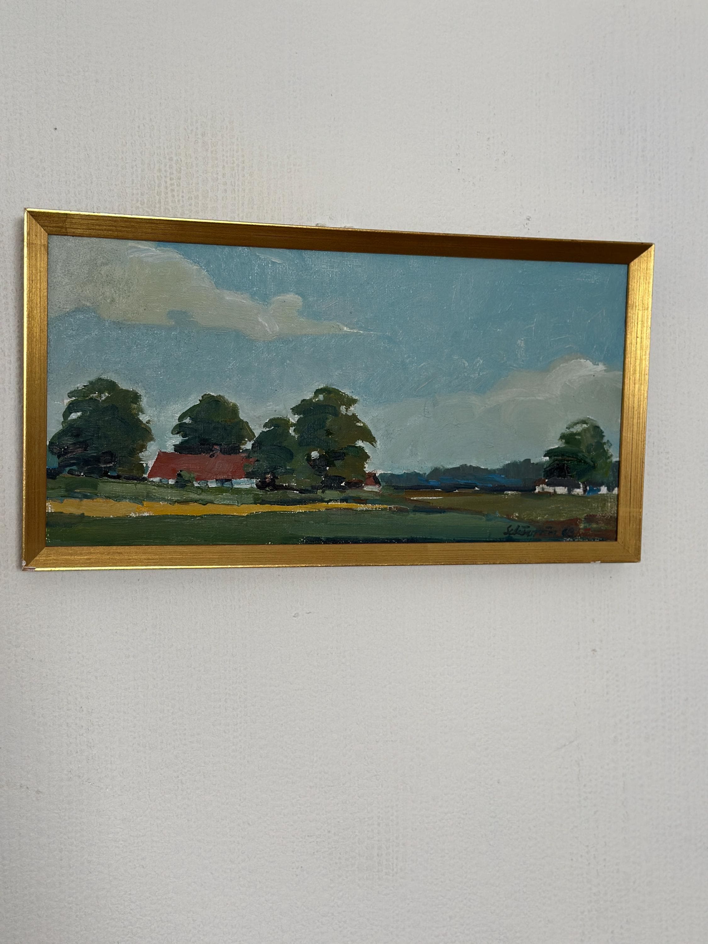 “Landscape with Farms” by Schörström