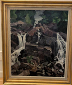 "Cubist Waterfall" – Larson