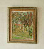 Original Swedish Oil on Panel – “Autumn Landscape”
