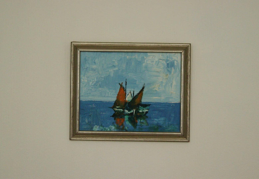 “Boats at Sea” by Carl Carlsson