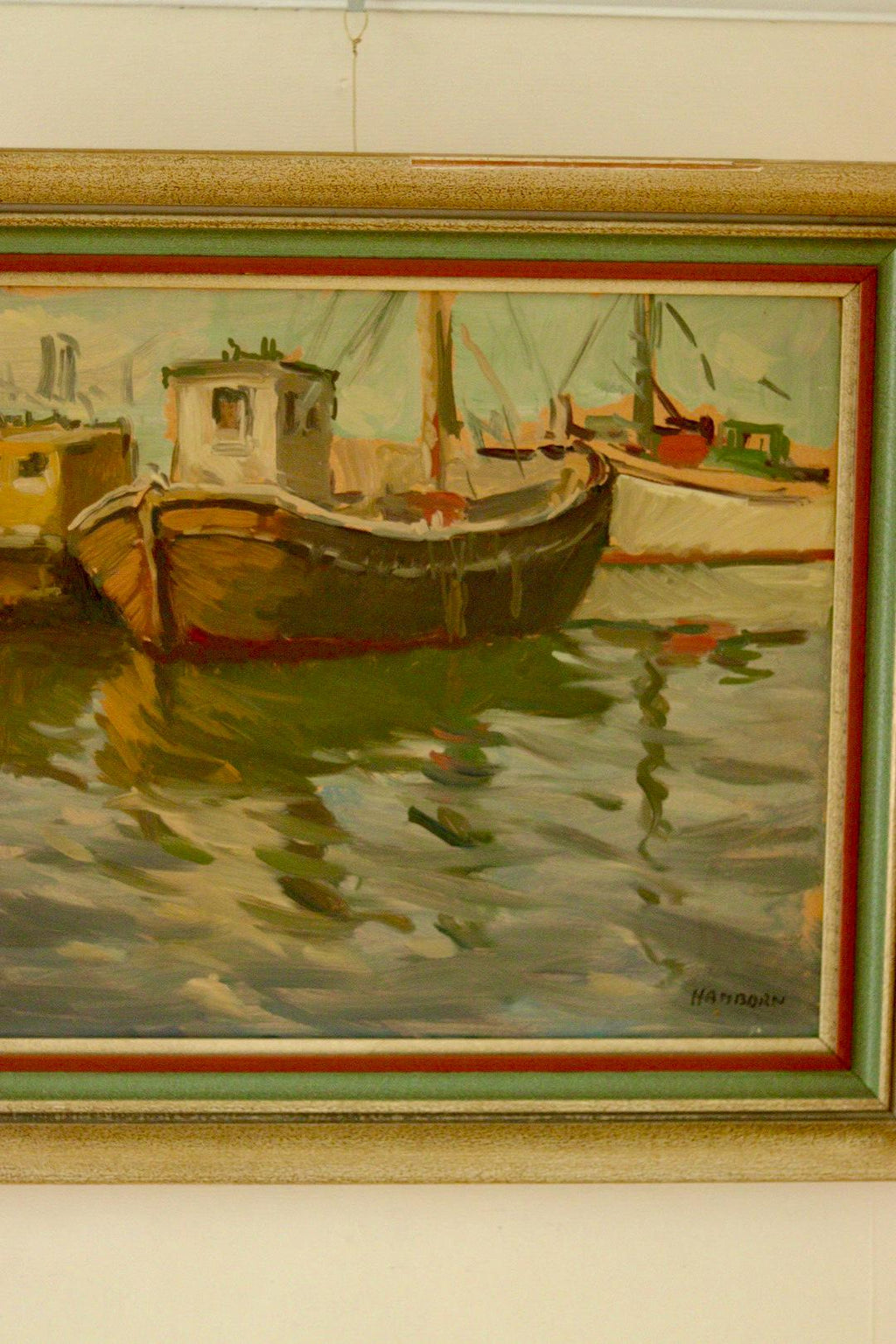 "Boats at Rest" Axel Hamborn