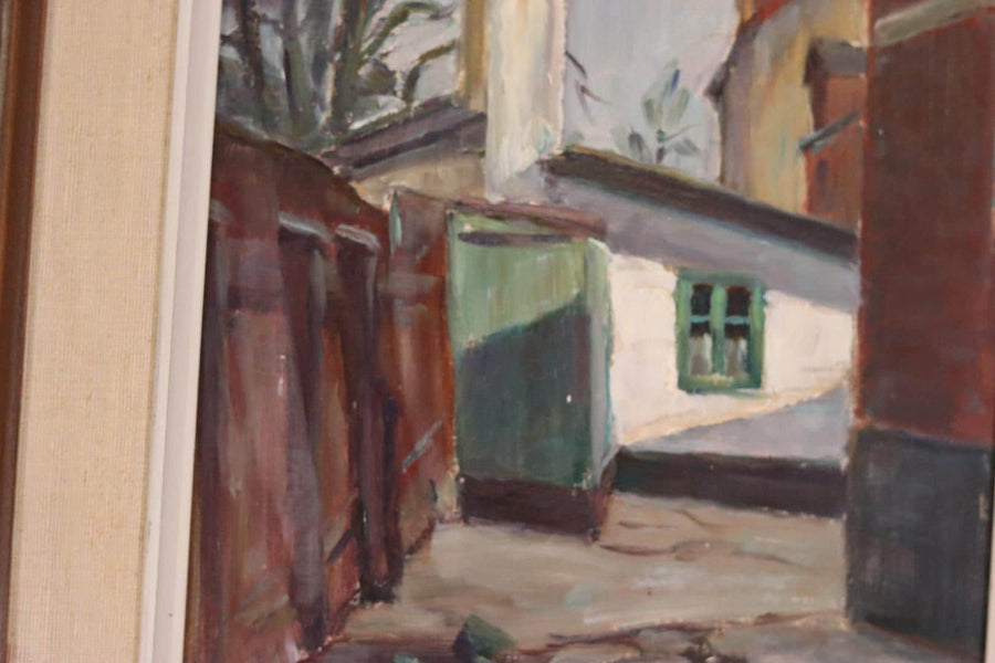 “Yard View” by Carl Oskar Larsson