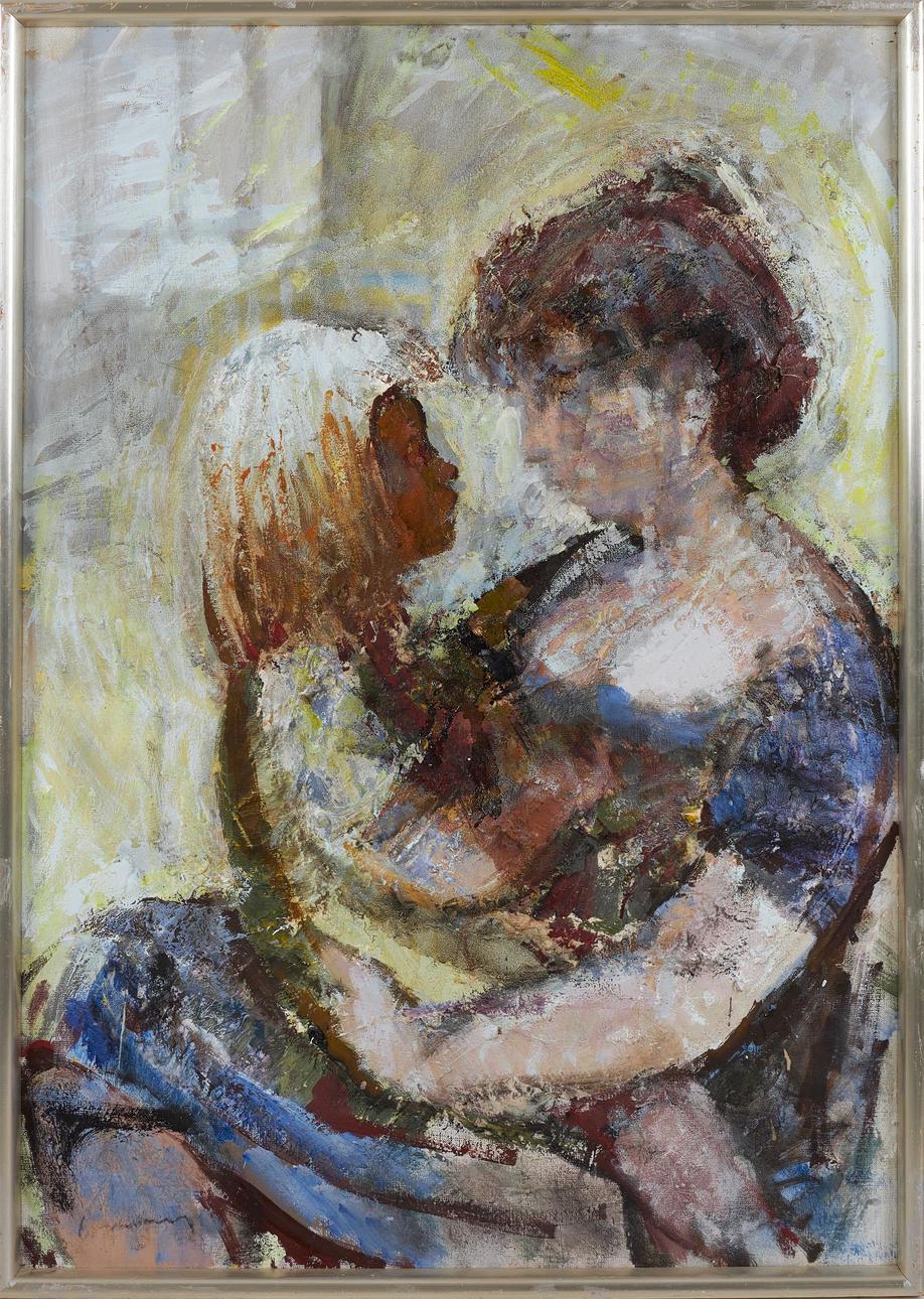 “Mother with Child” by Bertil Wahlberg