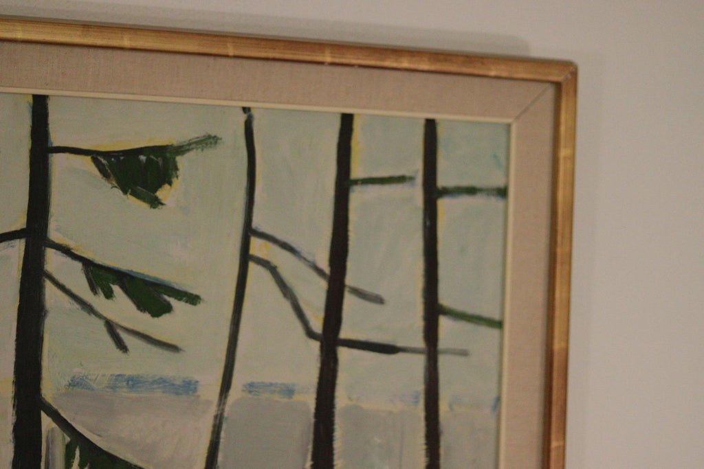 “Winter Day in the Garden” by Kåge Liefwendal 1960s