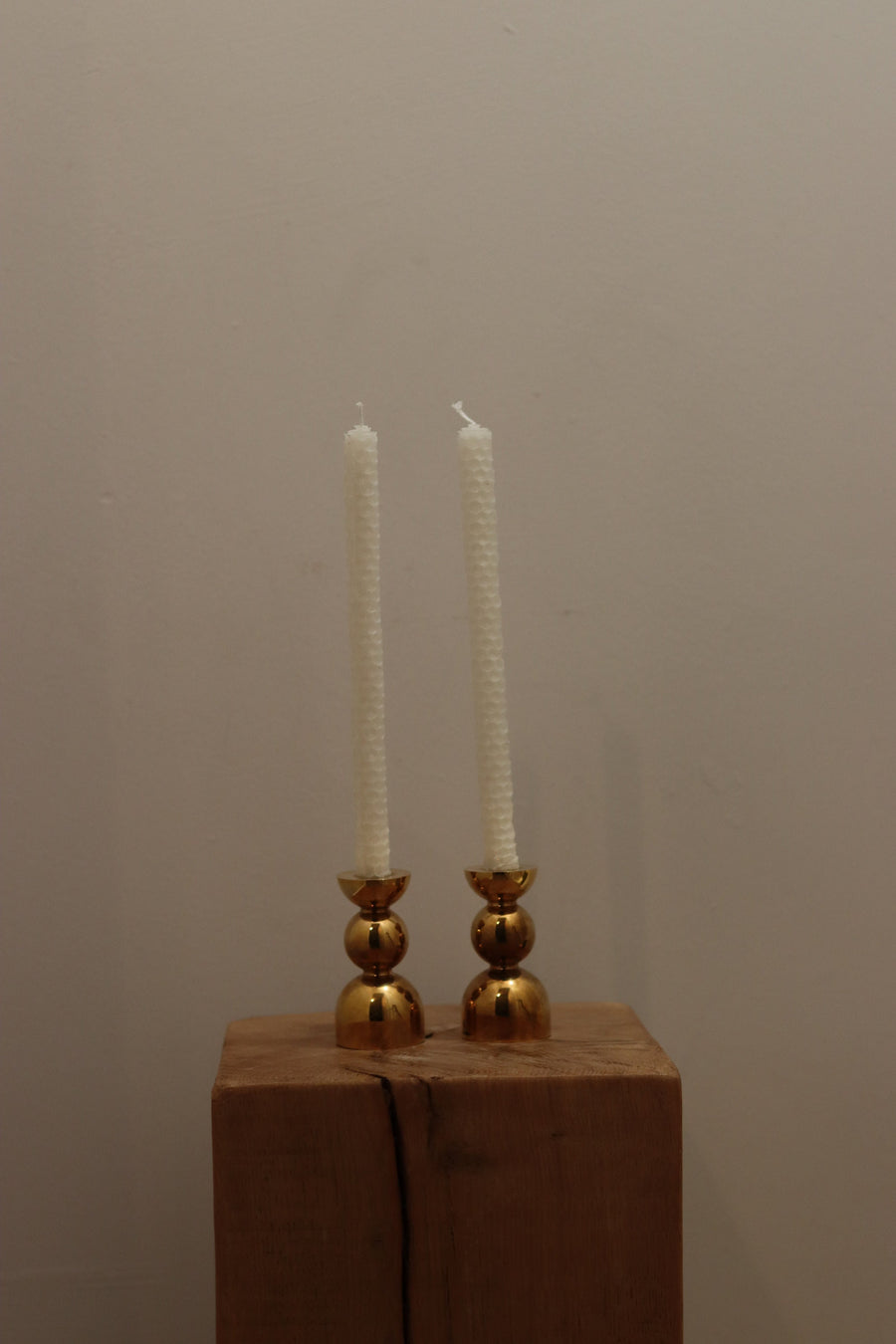 A Pair of Mid-Century GUSUM Candlestick Holder