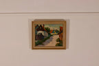 “Village Scene” by Alvar Johansson
