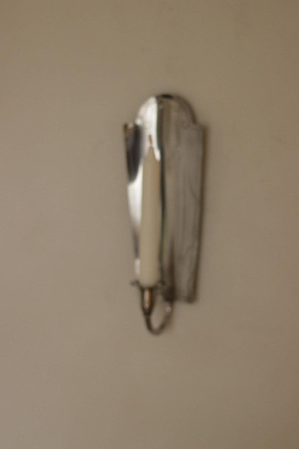 Pair of Mid Century Swedish Pewter Sconces by Svenskt Tenn