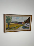 “Farm View” by P. O. Jansson