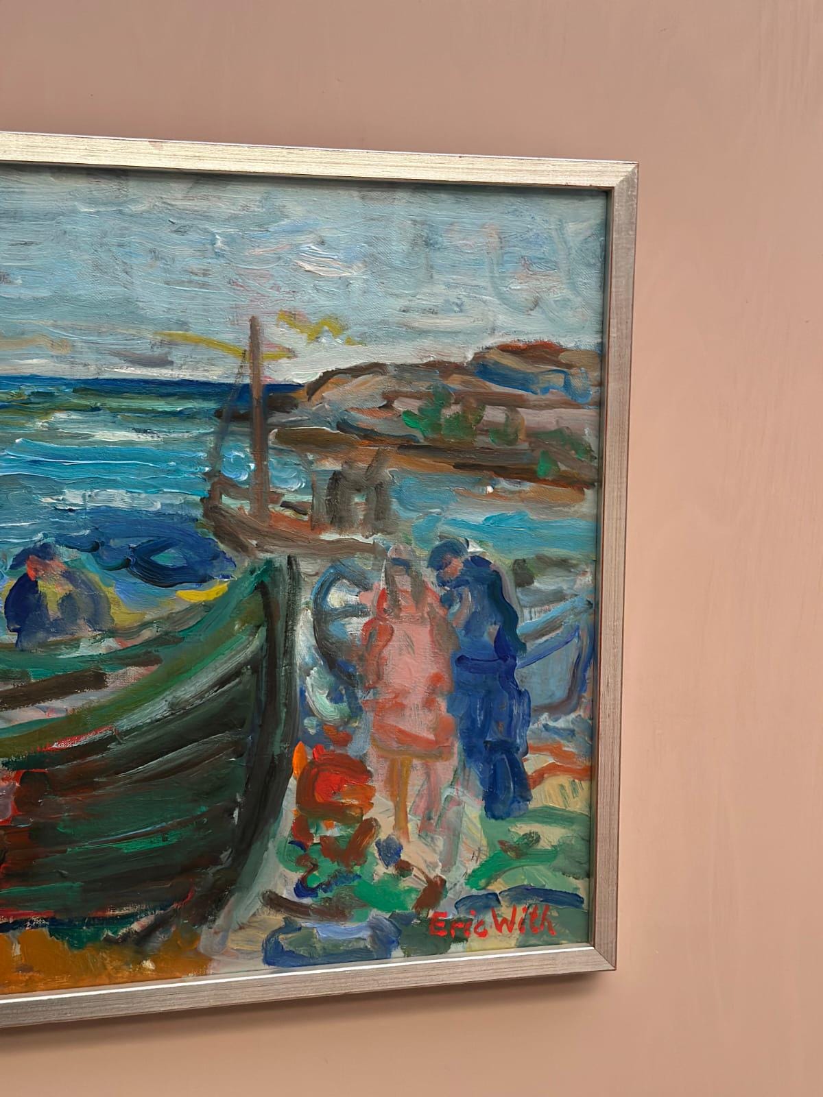 “Coastal Scene with Fishermen” by Eric With