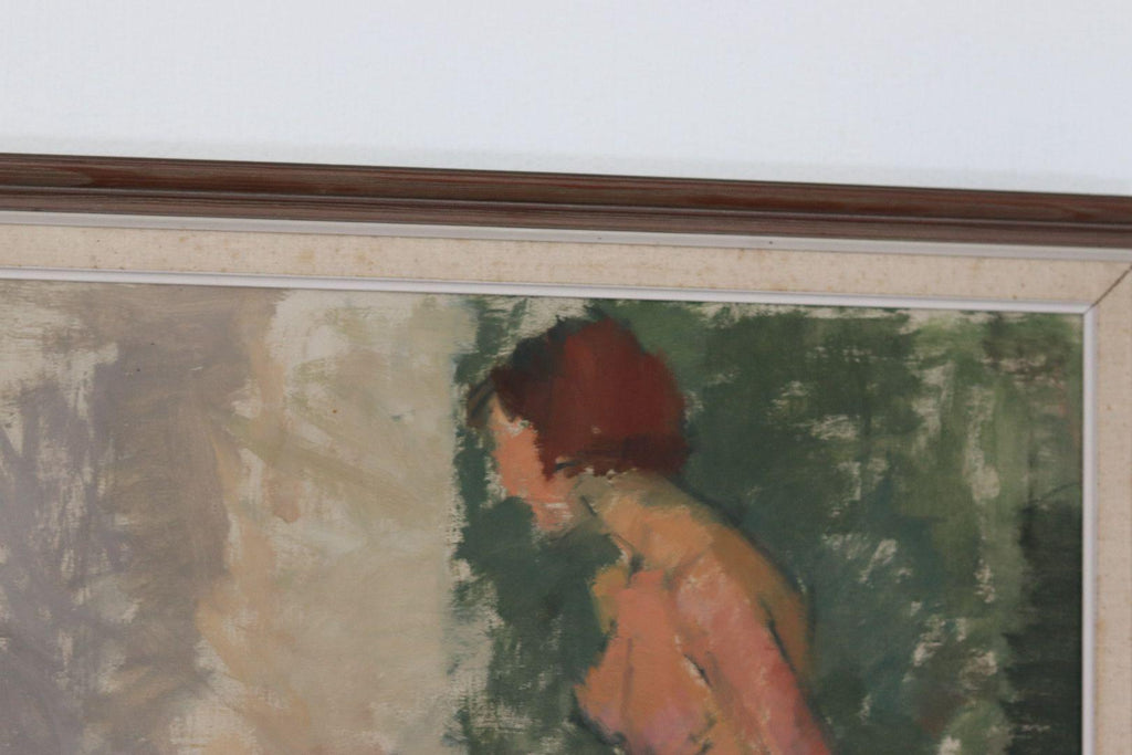 “Seated Model” by Axel Werner Ekelund