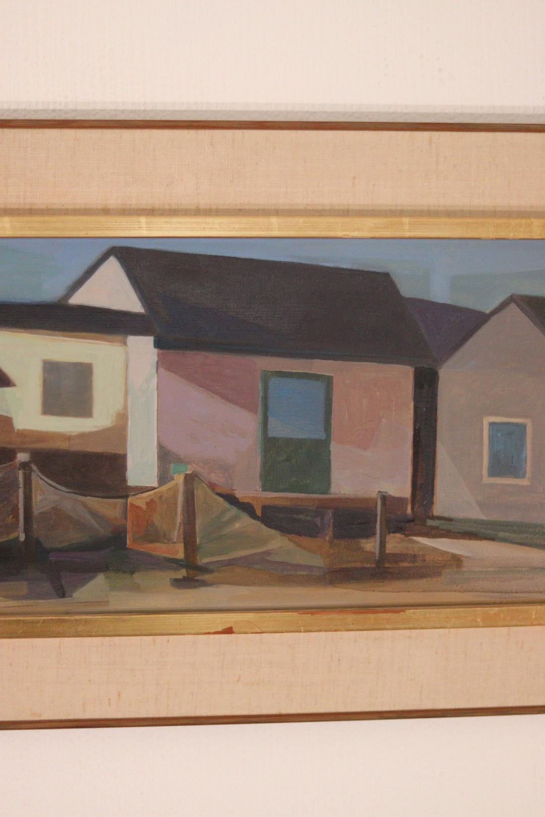 “Grötviks sjöbodar, Söndrum” by Ragnar Ring