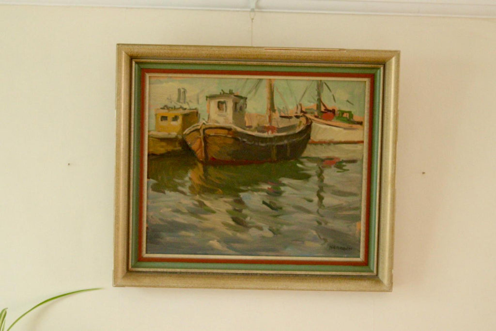 "Boats at Rest" Axel Hamborn