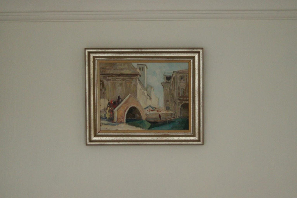 “Venice Scene” by Knut Norman